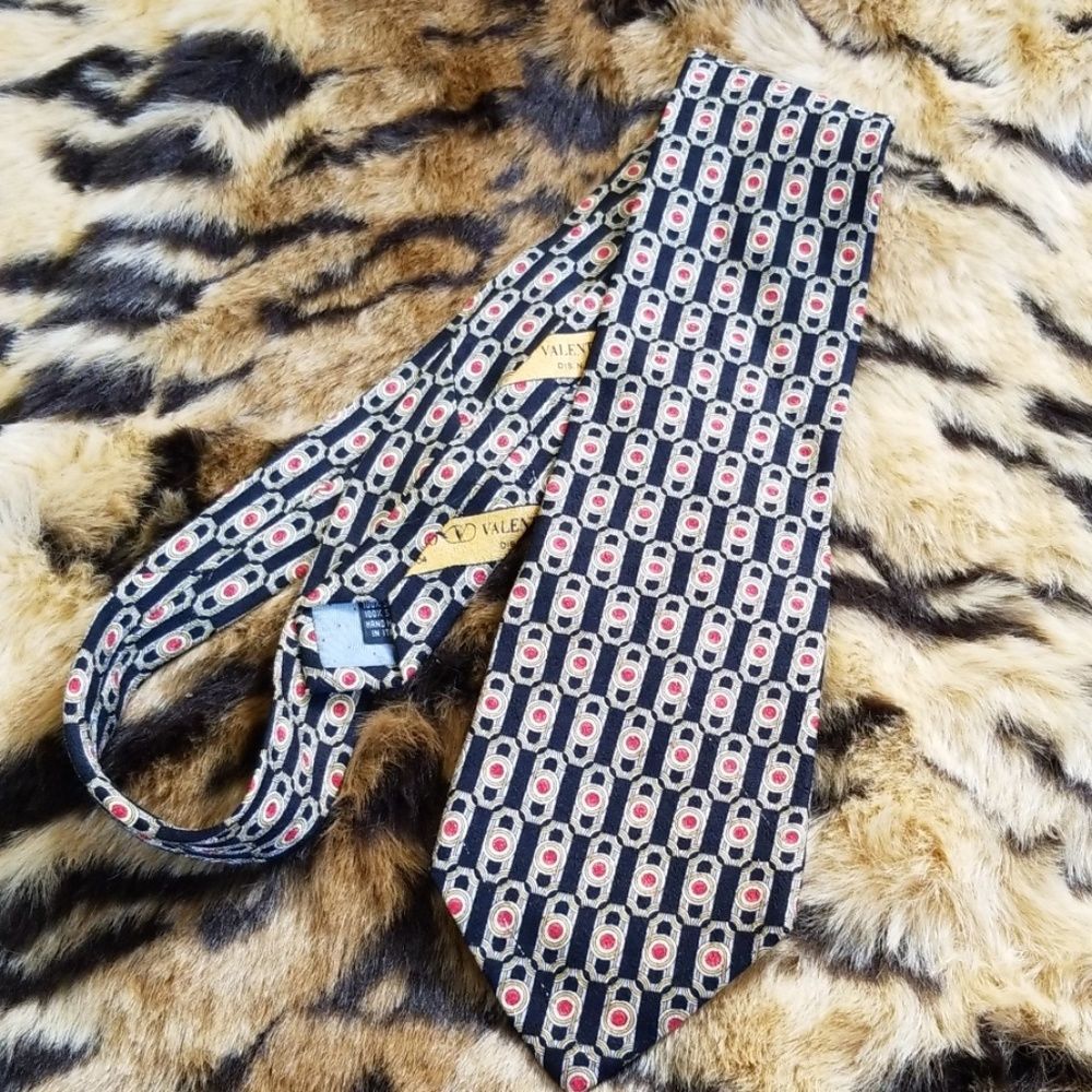 Valentino tie, silk, vintage